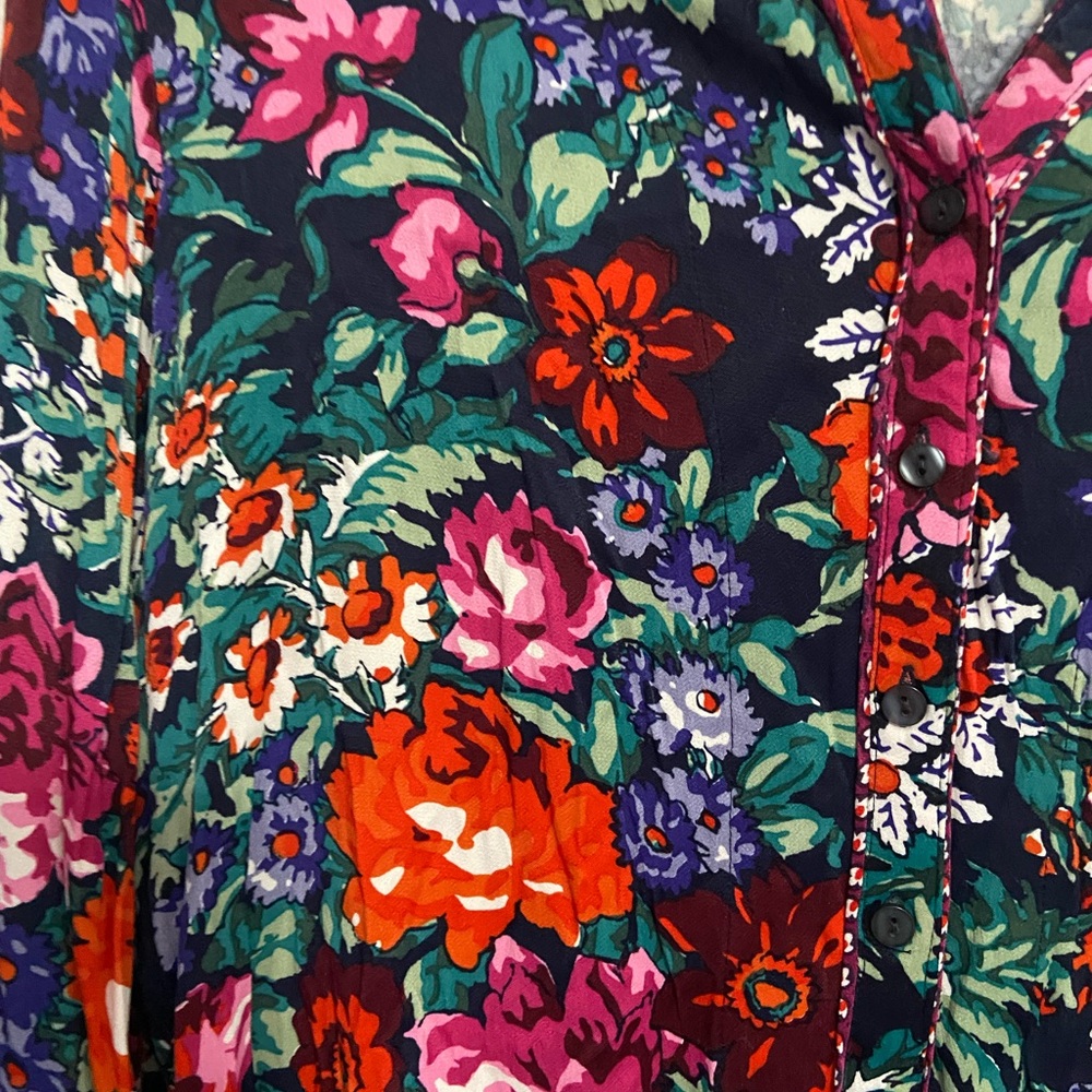 Anthropologie Floral Top - Picture 4 of 7
